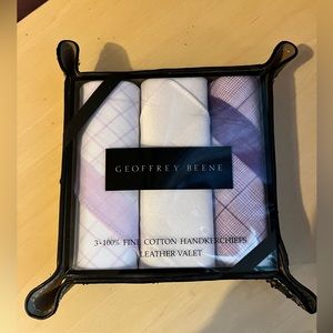 Geoffrey Beene 3 Pack Handkerchiefs